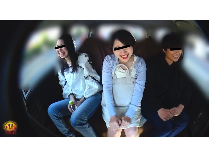 盗撮 女友達近距離失態 車内放尿＆お漏らし