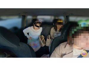 女子旅車内羞恥うんこ