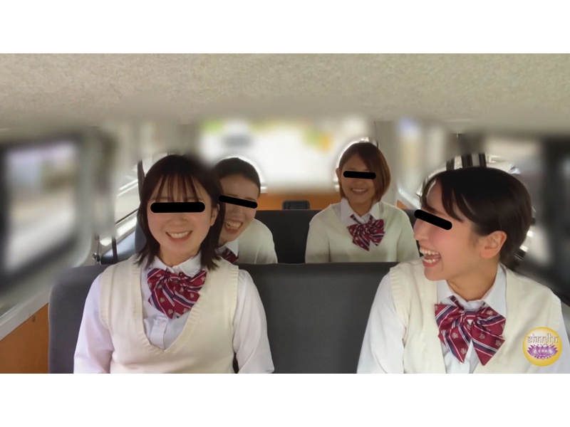 合宿移動車 女学生パニックお漏らし