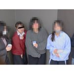 OL採尿日 トイレ殺到おしっこ大洪水もらし