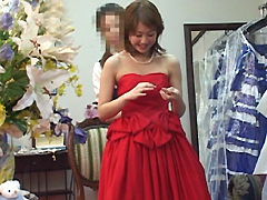 盗撮ウェディングドレス5