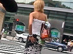 追跡！街角透け下着3